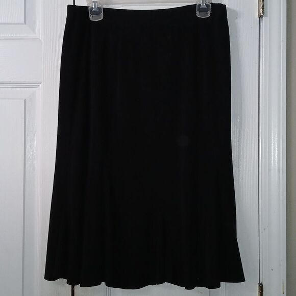 Misook Dresses & Skirts - Exclusively Misook  acrylic pull-on business casual knee length skirt Sz XL